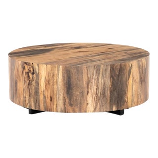 Four Hands Hudson Coffee Table, Spalted Primavera For Sale