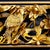 Late 19th Century Antique Chinese Gilt Wood Carving of Birds and Flowers For Sale - Image 5 of 14