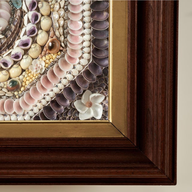 Wood British Colonial West Indies Style Sailors Valentine For Sale - Image 7 of 10