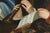 After J-F Courtin, The Zither Player, 1850, Oil on Canvas, Framed For Sale - Image 15 of 18
