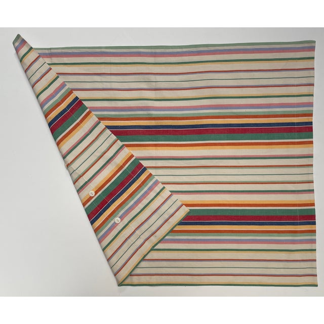 Ralph Lauren Home Cotton Awning Stripe Upholstery Fabric - 9.5 Yard For Sale In Monterey, CA - Image 6 of 6