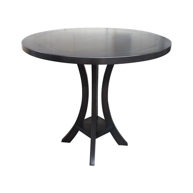 Transitional Fremarc Designs 48” Round Veranda Bistro Table For Sale - Image 3 of 3