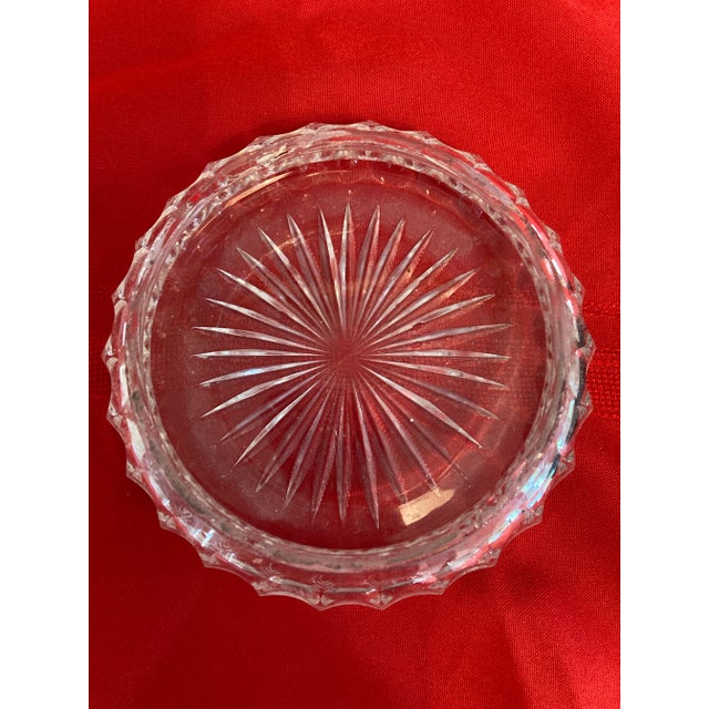 Art Nouveau Antique Crystal Dresser or Jewelry Box For Sale - Image 3 of 6