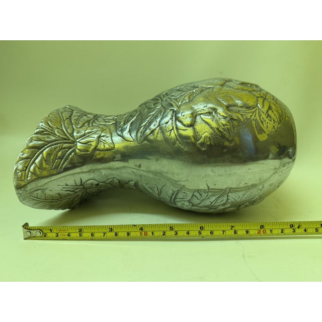 Vintage Aluminum Bunny Serving Set - Attributed to Arthur Court - 2 Pieces For Sale - Image 18 of 18