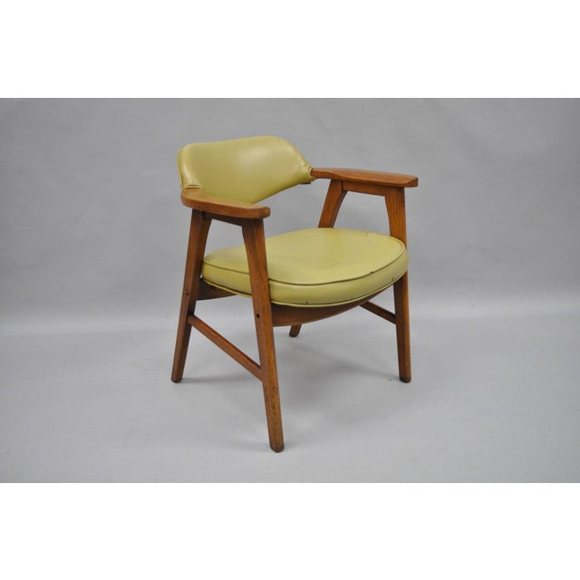 Vintage Gunlocke Mid Century Modern Danish Style Office Chair Chairish