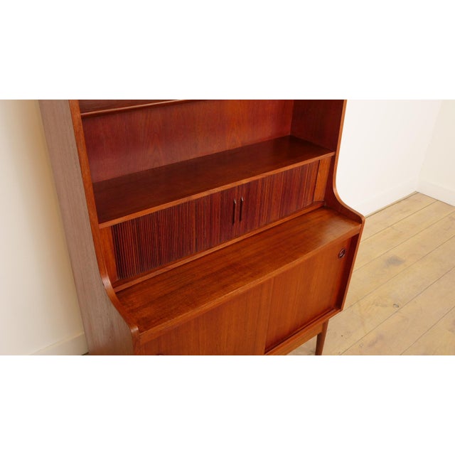 Vintage Highboard Shelf in Teak from Johannes Sorth, 1965 For Sale - Image 12 of 17