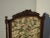 Vintage French Provincially Carved W Floral Tapestry Fireplace Screen Decor For Sale - Image 4 of 11