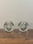 1960s 1960s Swedish Blown Glass Bud Vases, Pair, Scandinavian Modern For Sale - Image 5 of 7