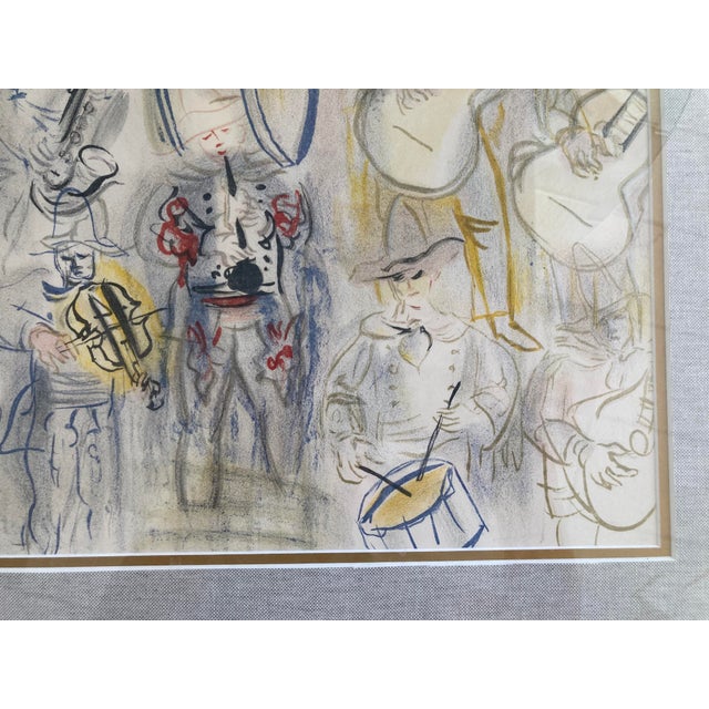 Raoul Dufy Hand Colored Illustration Pochoir From the Estate of Cz Guest For Sale - Image 10 of 12