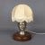 Sculptural Female Face Table Lamp in Aluminum and Wood, 1960s For Sale - Image 17 of 17