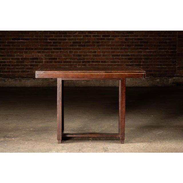 Late 19th Century 1880s British Colonial Hardwood Writing Desk For Sale - Image 5 of 9