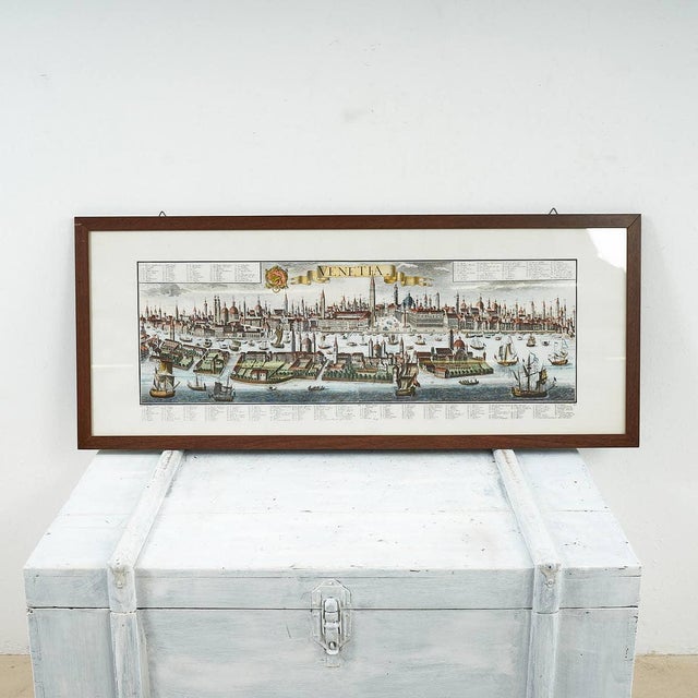 Unknown, Print of Venice, 2000s, Wood For Sale - Image 5 of 5