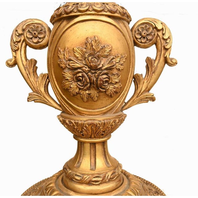 Rococo Italian Rococo Stands in Giltwood, Set of 2 For Sale - Image 3 of 9