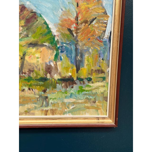 Gunnar Rydholm, Klar September, 1960s, Oil on Canvas, Framed For Sale - Image 4 of 18