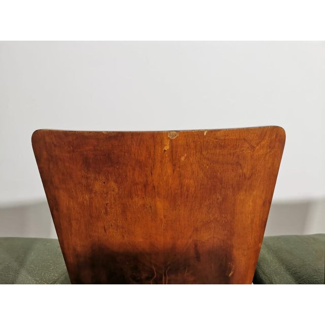 Art Deco Dining Chairs by Jindrich Halabala, 1940s, Set of 4 For Sale - Image 10 of 15