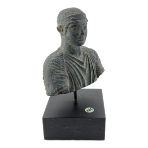 Vintage Miniature Charioteer from Delphi Sculpture Bust.