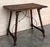 Spanish 19th Spanish Side Table With Cared Turned Legs and Iron Stretcher For Sale - Image 3 of 11