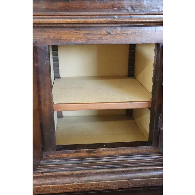 Antique Cabinet in Walnut Wood, 1600s For Sale - Image 16 of 18