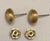 Late 20th Century Marco Bicego Africa 18k 750 Gold Stud Earrings, A Pair For Sale - Image 10 of 10