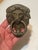 Hollywood Regency Brass Lion Head Door Knocker For Sale - Image 3 of 5