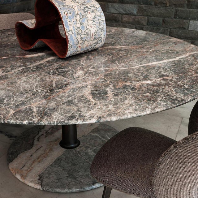 Not Yet Made - Made To Order Arnold Round Marble Dining Table by Paolo Rizzato For Sale - Image 5 of 7
