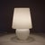 White Glass Table Lamp from Punto Luce, Murano, Italy, 1990s For Sale - Image 3 of 8