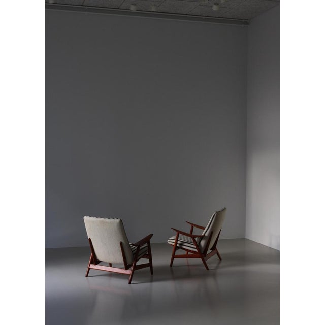 Set of Modern Danish Armchairs by Søren Willadsen attributed to Illum Wikkelsø, 1950s For Sale - Image 4 of 18
