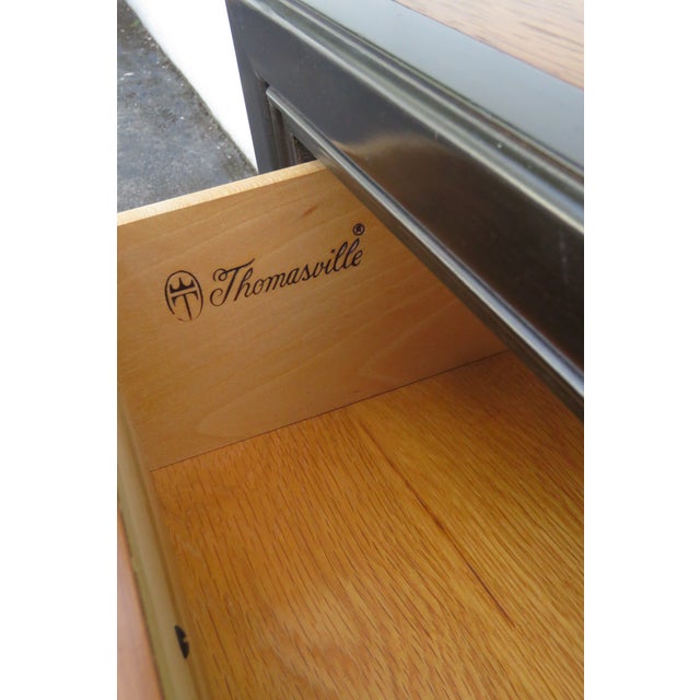 Late 20th Century Thomasville Chinoiserie Hollywood Regency Tall Chest of Drawers 6213 For Sale - Image 14 of 15