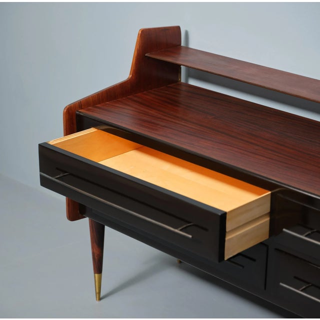 Metal Vintage Italian Chest of Drawers, 1950s For Sale - Image 7 of 10