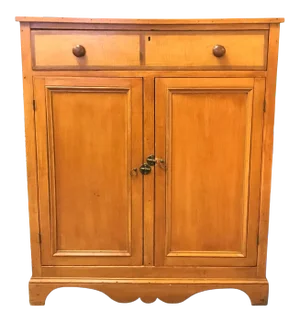 Antique Rustic Pine Jelly Cupboard/ Pie Safe
