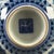 Vintage Qing Blue & White Porcelain Teacup – Feather & Floral Motif, Qianlong Mark For Sale - Image 9 of 9