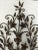Hand Wrought Iron Floral Wall Sconces - A Pair For Sale In New York - Image 6 of 11