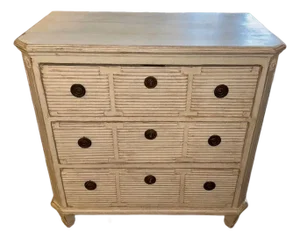 Vintage Swedish Painted Chest