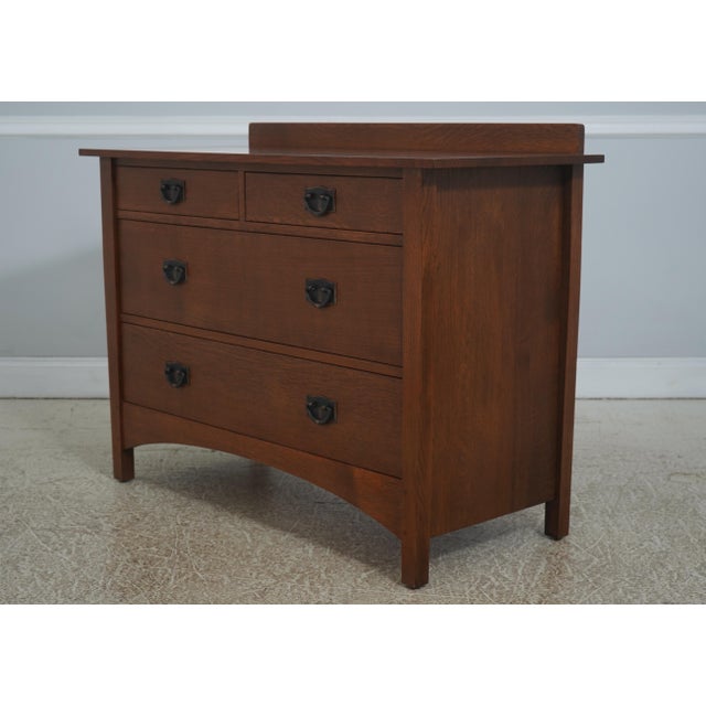 Age: C.2016 Details: Finish no.32 Model 89-901 Dovetailed Drawer Construction High Quality Construction Arts & Crafts...