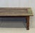 Wood Vintage Teak Coffee Table Made From an Old Reclaimed Door With Green Paint For Sale - Image 7 of 16