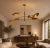 Handcrafted Solid Brass Mobile Chandelier With Adjustable Shades For Sale - Image 4 of 8