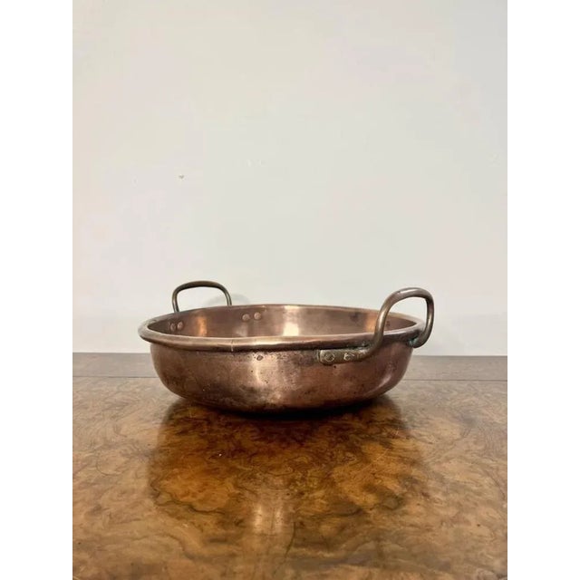 George III Copper Pan, 1800s For Sale - Image 4 of 5
