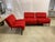 Red Model 125 Veranda 3-Seater Sofa by Vico Magistretti for Cassina, 1980s For Sale - Image 8 of 18