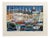 Michel Godjevac, Saint Tropez, 1982, Acrylic Painting on Paper For Sale