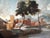 Oil on canvas of 17th century landscape of winter of the netherlands. Good condition. Measures with frame: 114x90 cm...