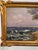 19th Century 19th Century Oil on Canvas French Coastline For Sale - Image 5 of 7