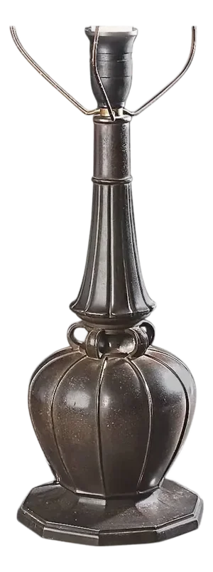 1930s Dansk Scandinavian Large Table Lamp by Just Andersen