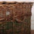 English Wicker Log Basket, 1890s For Sale - Image 9 of 10