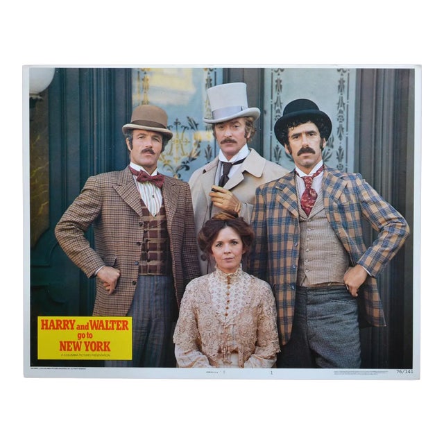 Harry and Walter go to New York Original American Lobby Card of the Movie, 1976 For Sale