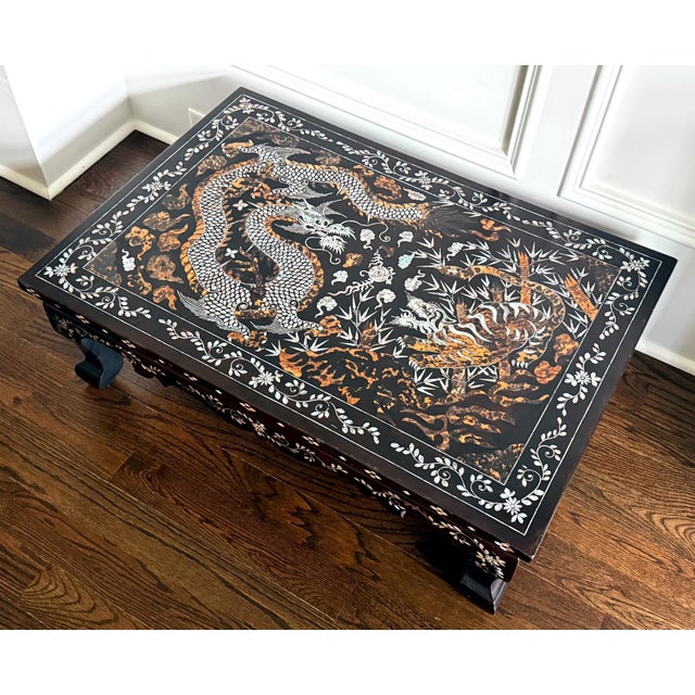 19th Century Musuem Quality Antique Korean Table with superb Inlay Joseon Dynasty For Sale - Image 5 of 18