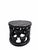 Vintage Tribal Carved African Hardwood Stool/Side Table For Sale - Image 4 of 7