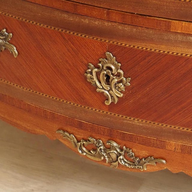 Antique French Chest of Drawers with Marble Top, 1800s For Sale - Image 11 of 17