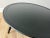 1970s 1960s John Van Koert for Drexel Profile Collection Round Coffee Table – Vintage Mid-Century Modern Black Lacquer Cocktail Table For Sale - Image 5 of 12