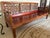 1950s Authentic Chinese Ming Style Hand Carved Rosewood Bench Sofa For Sale - Image 4 of 10