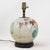 Chinese Famille Rose Antique Porcelain Vase Lamp With Bird and Floral Motif on Wood Base For Sale - Image 3 of 18